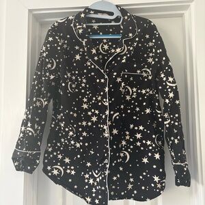 Printfresh Midnight Star Pajama Set - top and bottom